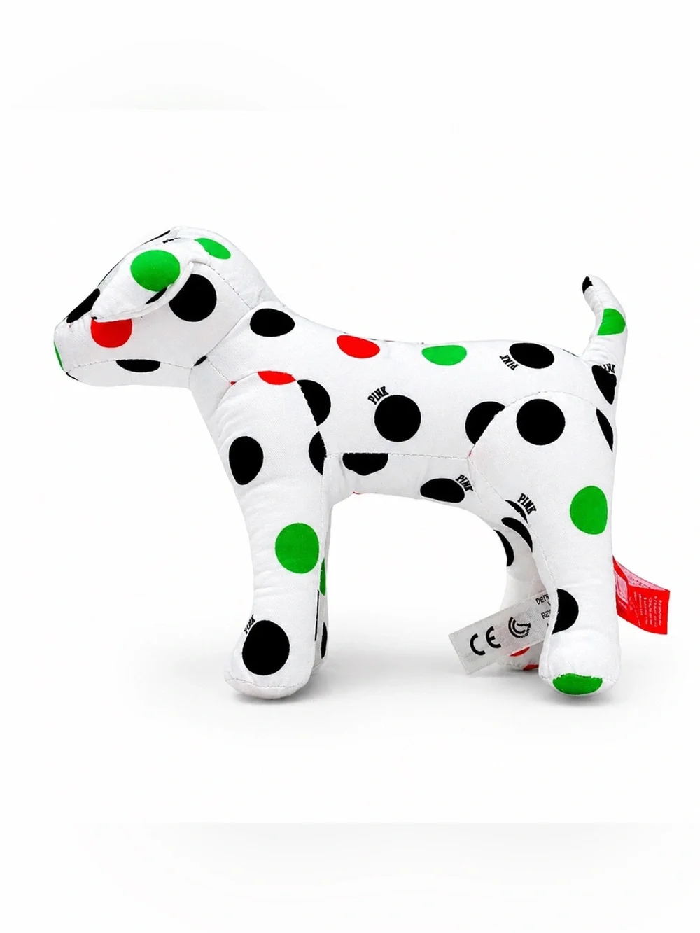Victoria’s Secret PINK Dubai Mini Dog Plush Polka Dot Limited Edition Rare - Picture 2 of 6